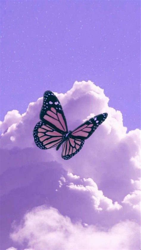 Pin on Mia pins | Purple butterfly wallpaper, Butterfly wallpaper ...