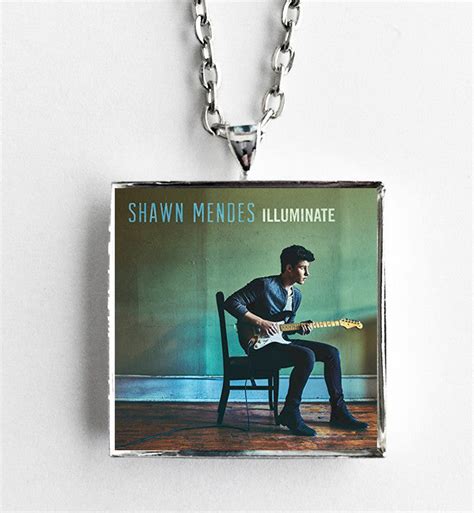 Shawn Mendes - Illuminate - Album Cover Art Pendant Necklace – Hollee