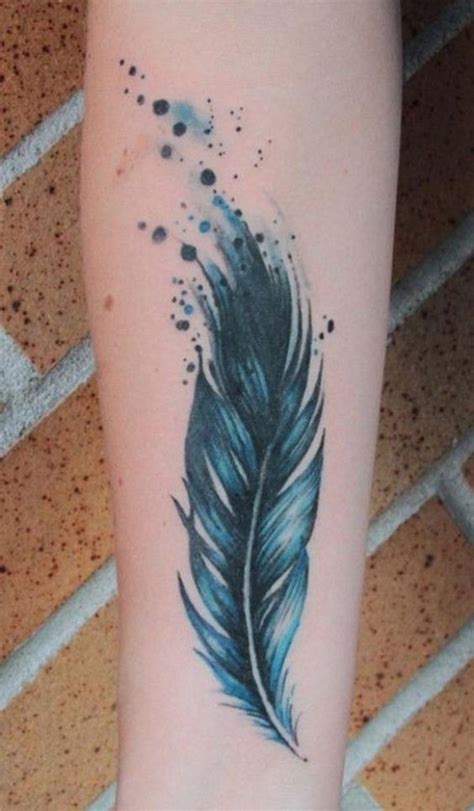 40 Insanely Gorgeous Blue Tattoos in Trend - Page 2 of 2 - Bored Art ...