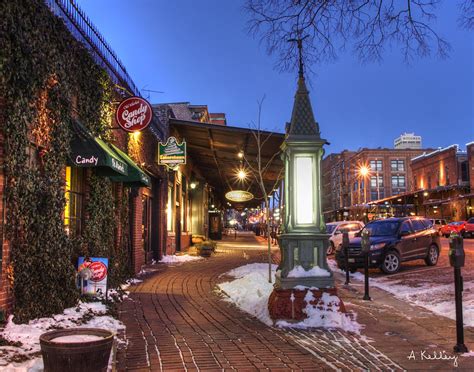 Old Market - Omaha Photograph by Andrea Kelley - Fine Art America