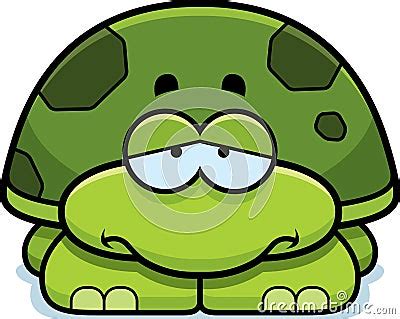 Sad Little Turtle Stock Vector - Image: 47438008