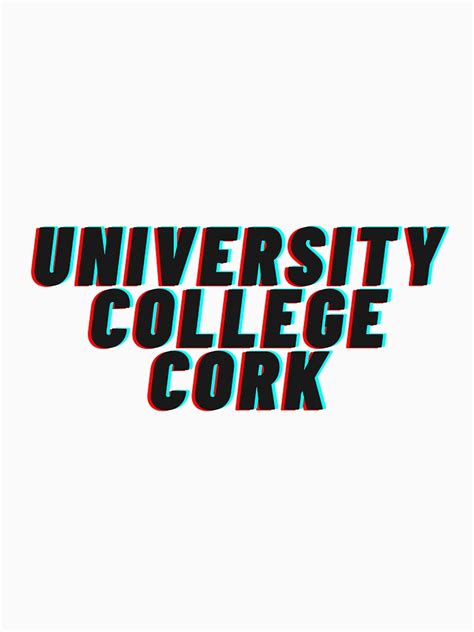 "University College Cork" T-shirt by brownbread- | Redbubble