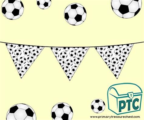 Football Bunting - World Cup Teaching Resources - Primary Treasure Chest