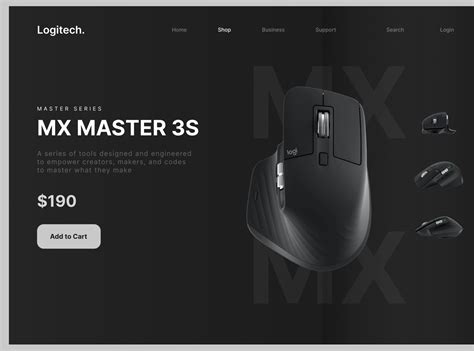 Logitech MX MASTER 3S by chiku. on Dribbble