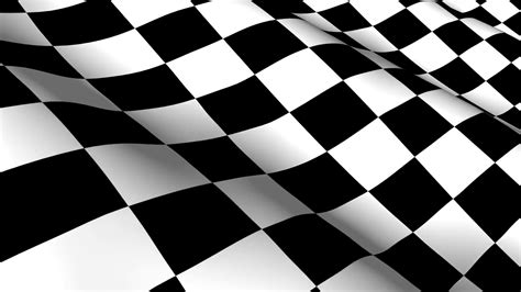 Checkered Flag Black Background