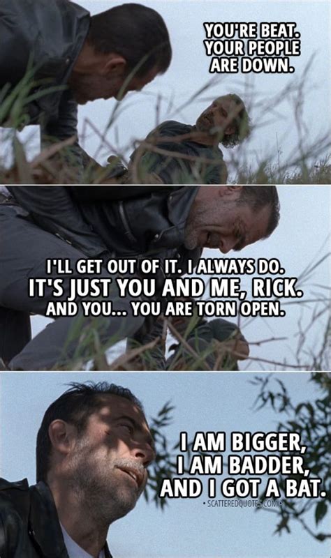 40+ Best 'Negan' Quotes | Scattered Quotes