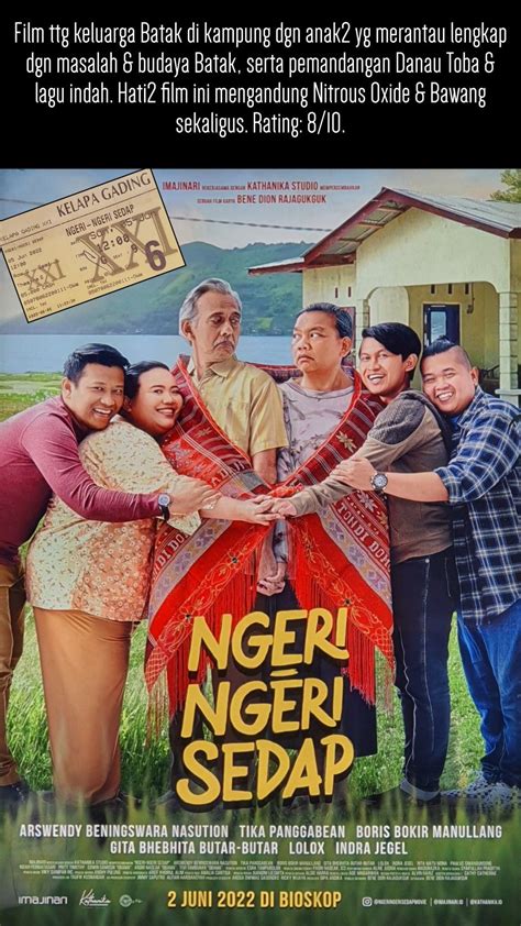 Ngeri Ngeri Sedap | Film baru, Film, Danau toba