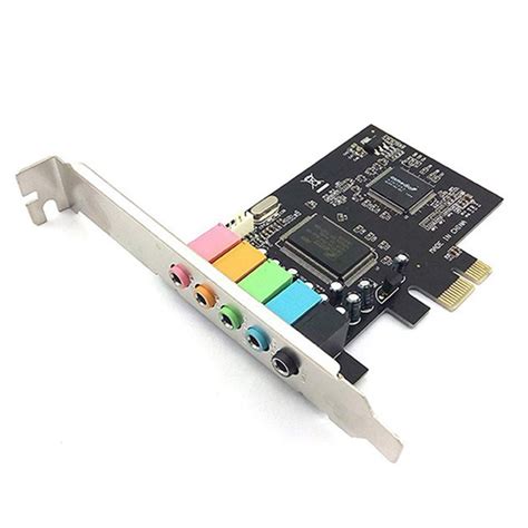 5.1 Internal Sound Card for Windows 10 with Low Profile Bracket, 3D ...