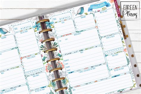 Happy Planner Printables Pages