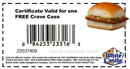 photoaltan18: white castle coupons free crave case