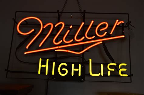 Items similar to Vintage Miller High Life Neon Sign on Etsy