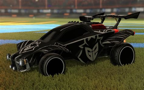 All Black Wheels Rocket League