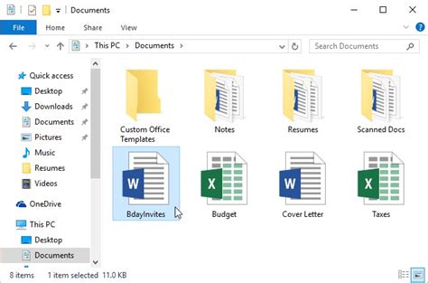 Windows Basics: Working with Files