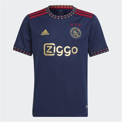 Adidas Ajax Amsterdam 22/23 Away Jersey Blue Adidas UK ...