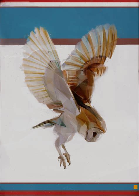 Dynamic Paintings of Birds Capture the Essence of Flight