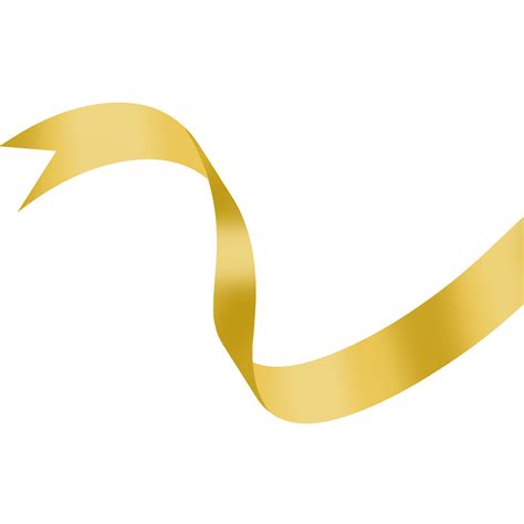 Gold Ribbon Banner 8822122 PNG