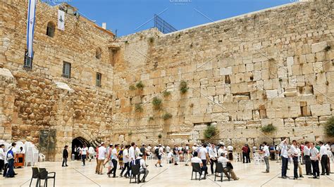 Western wall in jerusalem jewish sacred place stock photo containing ...