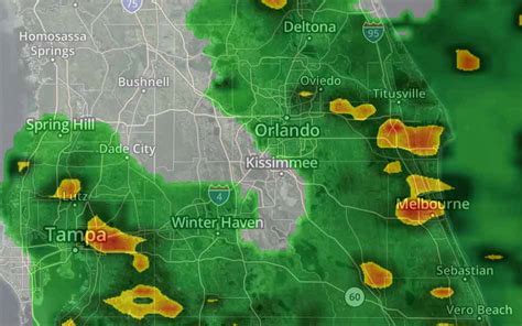 Strong storms, wet weather in and around Osceola County on Monday, and ...