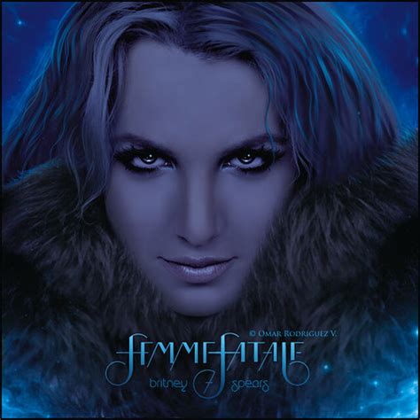 Britney Spears Femme Fatale Album Cover