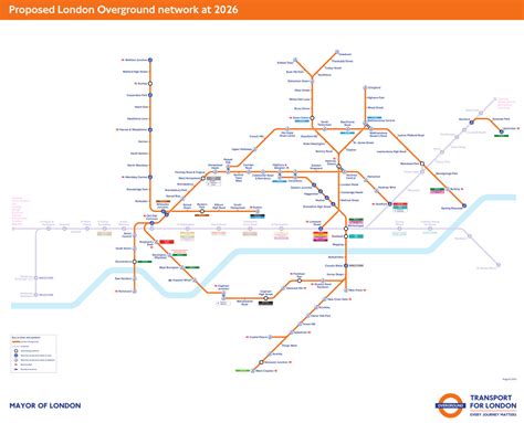 New London Overground Map includes the Barking Extension