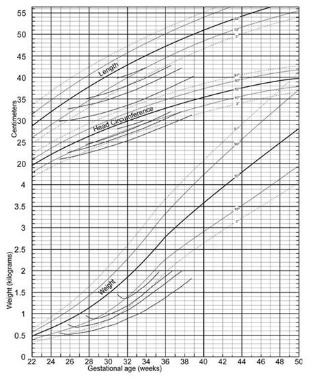 Premature Baby Boy Growth Chart