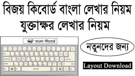 Bijoy Classic Keyboard Layout