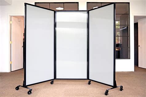 Afford a Wall Folding Mobile Room Divider (Polycarbonate) | Portable ...