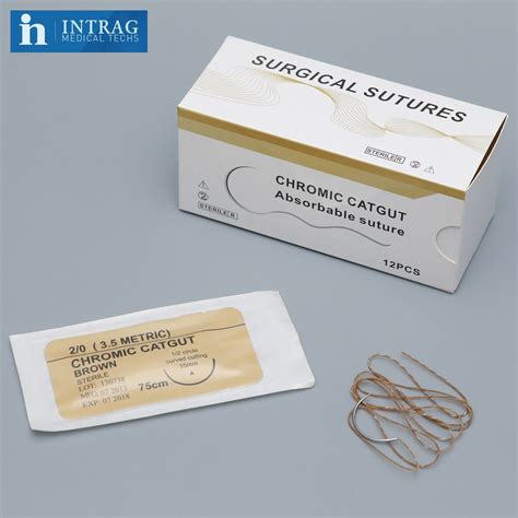 Chromic Catgut Absorbable Suture - China Catgut Suture and PGA Suture