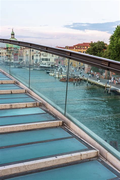 Venice, across the Calatrava bridge Photograph by Nicola Simeoni - Pixels