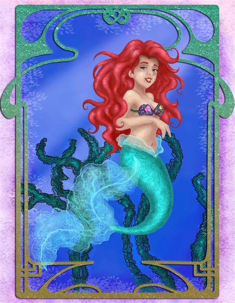 Ariel painting v2 by Atrixfromice on DeviantArt