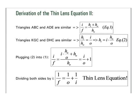 Lens Equation Calculator - Tessshebaylo