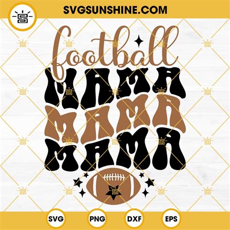 Football Mama SVG, Football Mom SVG, Football SVG PNG DXF EPS