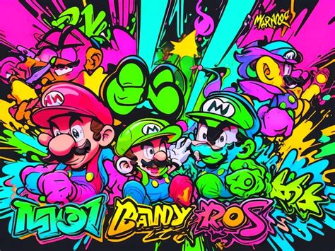 Premium Vector | Vivid graffiti art style