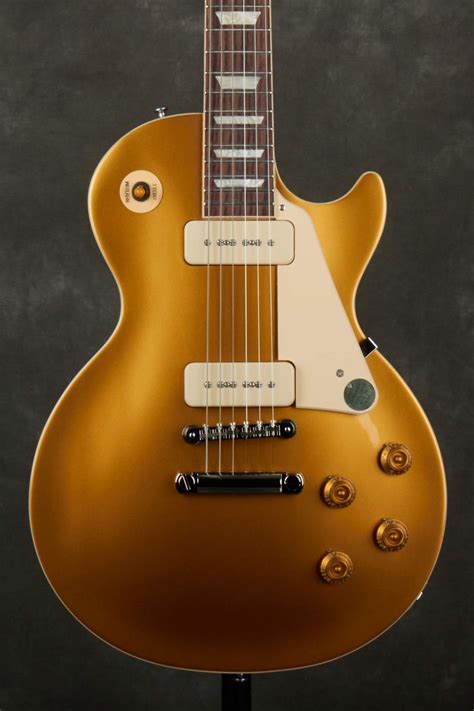 Gibson Les Paul Standard '50s P90 - Gold Top in 2020 | Gibson les paul ...