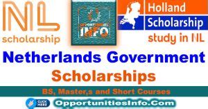 Netherlands Government Scholarships 2024 [Fully Funded] | Free Study in ...