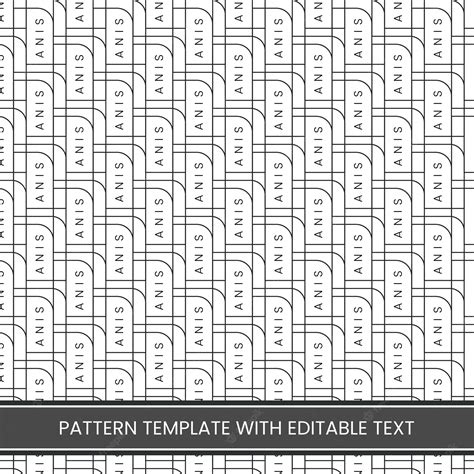 Premium Vector | Seamless pattern background with text