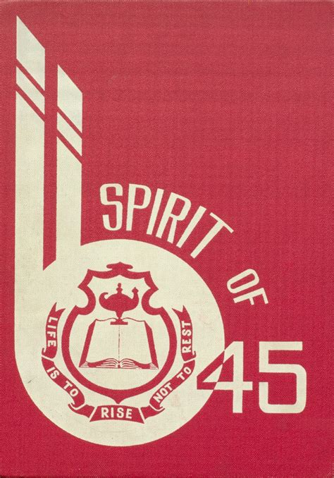 1945 yearbook from Stamford High School from Stamford, Connecticut for sale