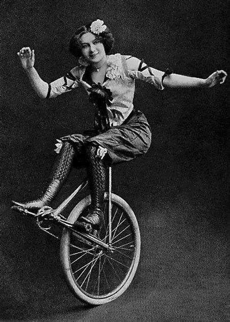 Vintage unicycle performance in 2020 | Vintage circus, Old circus ...