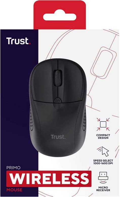 Trust PRIMO WIRELESS MOUSE MATT BLACK (Wireless) - buy at digitec