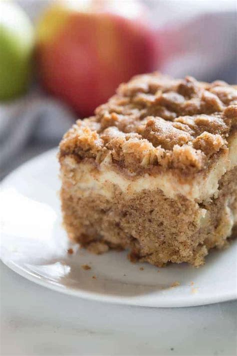 Apple Coffee Cake with Cream Cheese Filling - Tastes Better From Scratch