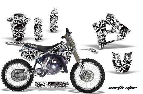 Yamaha YZ125 2 Stroke Motocross Graphic Kit (1991-1992)