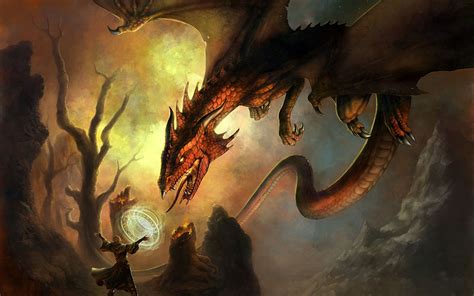 Wizards and Dragons Wallpapers - WallpaperSafari