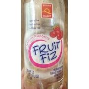 Sunny Select Fruit Fiz, Flavored Sparkling Water: Calories, Nutrition ...