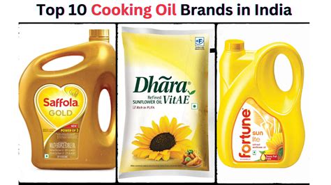 10 Best Cooking Oil Brands in India