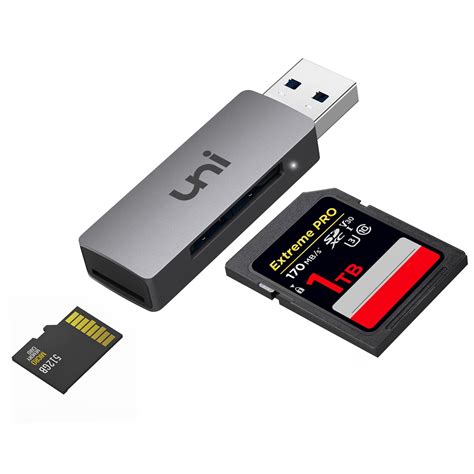 USB 3.0 Card Reader, TSV TF Card/SD Memory Reader Adapter Supports SD ...