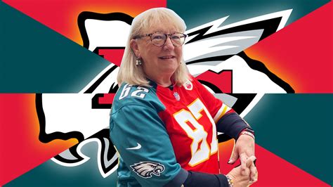 Donna Kelce, Super Bowl Mom, Tells Us the Story Behind Her Half-Eagles ...