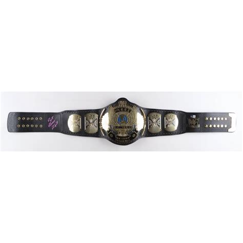 Bret "The Hitman" Hart Signed WWF Championship Belt (Beckett ...