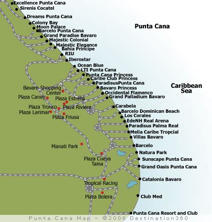 Punta Cana Map