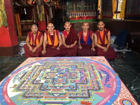 Mandala of the Deities of the Five Elements and the Ritual Offering to ...