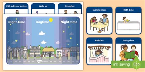 FREE! - Day And Night Time Activities EYFS - Teaching Resource